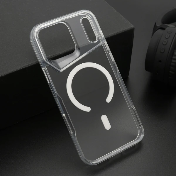 Futrola aura magsafe za iphone 17 pro max (6.9)/iphone 18 pro max (6.9) bela