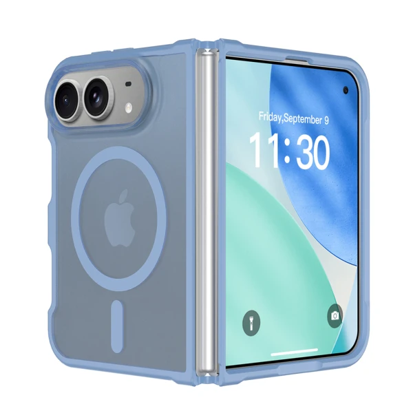 Futrola mood case magsafe za iphone duo svetlo plava