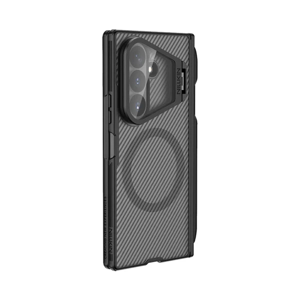 Futrola nillkin cam shield prop magnetic za samsung f976b galaxy z fold 8 ultra 5g (with s pen) providno crna