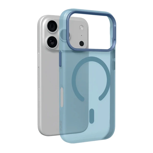 Futrola puro lightfeel magsafe za iphone 17 pro max (6.9)/iphone 18 pro max (6.9) svetlo plava
