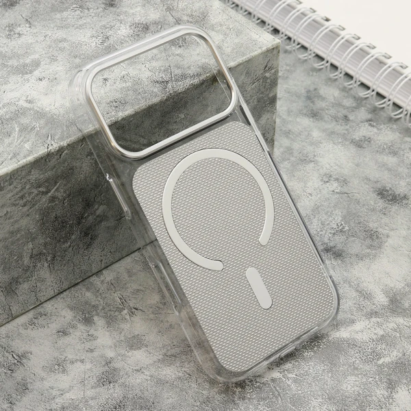 Futrola magsafe grid pro za iphone 17 pro (6.3)/iphone 18 pro (6.3) siva