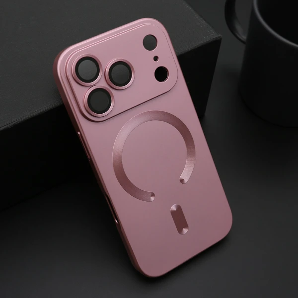 Futrola elegant magsafe za iphone 17 pro (6.3)/iphone 18 pro (6.3) roze