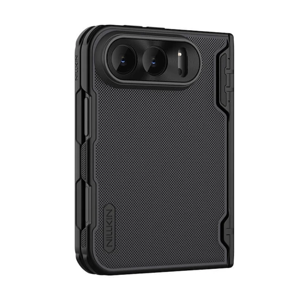 Futrola nillkin super frosted shield fold magnetic case za iphone duo crna