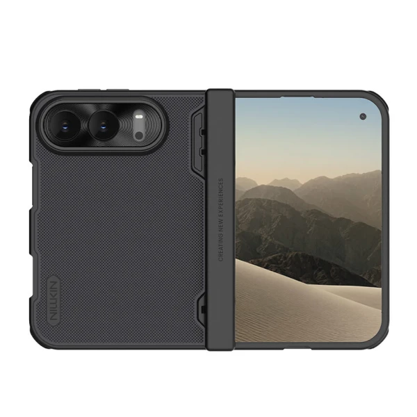 Futrola nillkin super frosted shield fold magnetic case za iphone duo crna