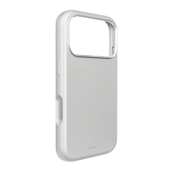 Futrola puro icon magsafe za iphone 17 pro (6.3)/iphone 18 pro (6.3) srebrna