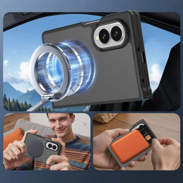 Futrola mood case magsafe za samsung f971b galaxy z fold 8 zelena