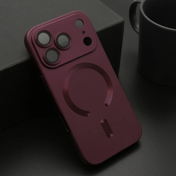 Futrola elegant magsafe za iphone 17 pro (6.3)/iphone 18 pro (6.3) cherry red