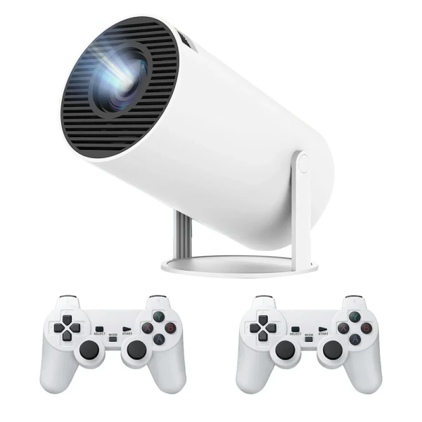 Game projektor 2in1 sa dva dzojstika beli