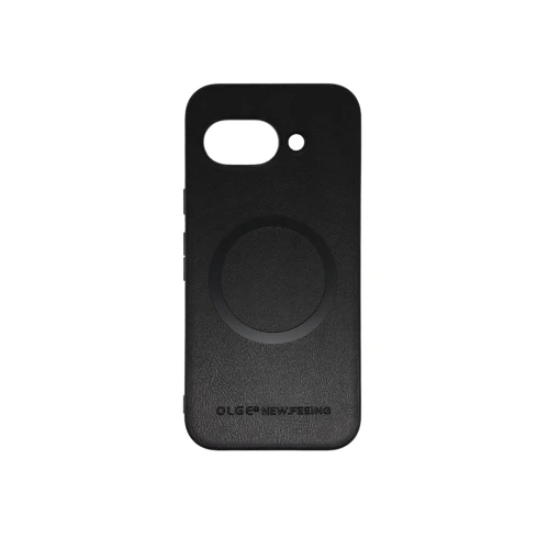 Silikonska futrola OLGE Magnetic New Feeing Google Pixel 9A CRNA