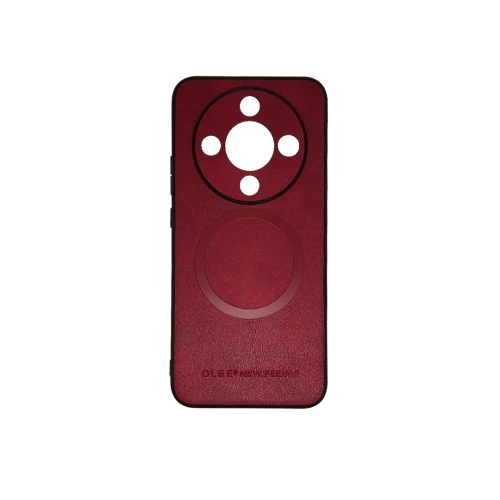 Silikonska futrola OLGE Magnetic New Feeing Honor Magic 8 Lite CRVENA