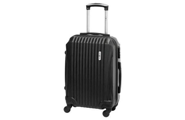 Kofer za odrasle Enova Sevilla 55cm/4 točkića/crna