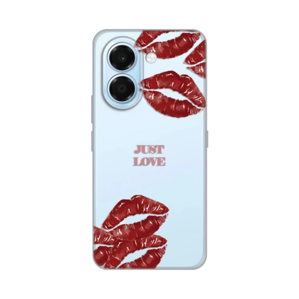 Torbica Silikonska Print Skin za Honor X7e Just Love Pink