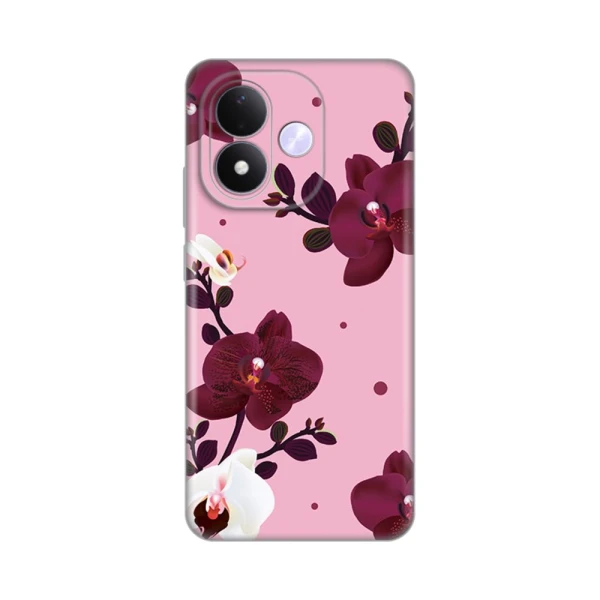 Torbica Silikonska Print Skin za Xiaomi Redmi Note 17 4G/5G Pink Orchid