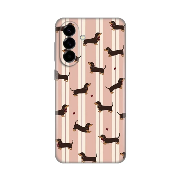 Torbica Silikonska Print Skin za Samsung A576B Galaxy A57 5G Dachshunds Love