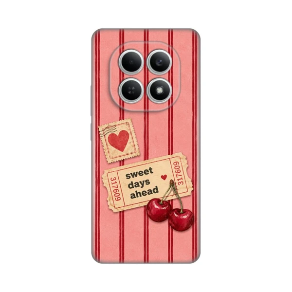 Torbica Silikonska Print Skin za Xiaomi Redmi 15 4G Cherry Ticket