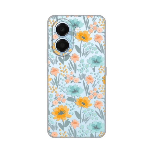 Torbica Silikonska Print Skin za Honor X7e Lovely Flowers