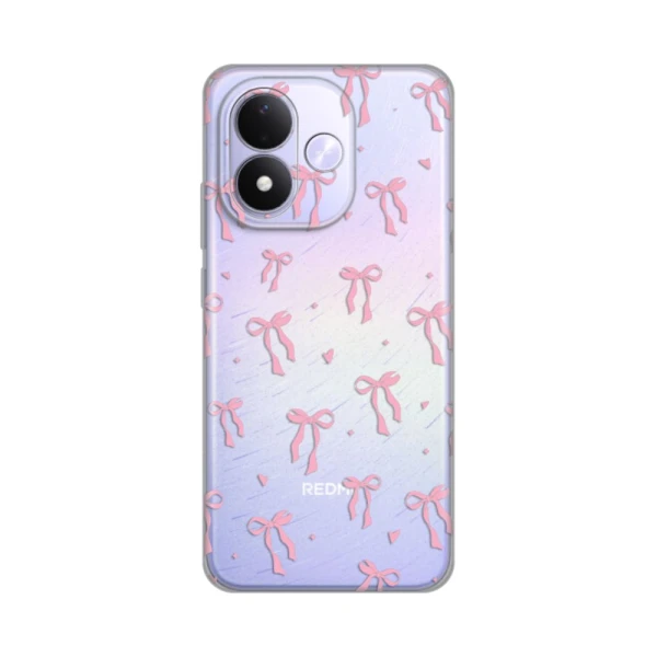 Torbica Silikonska Print Skin za Xiaomi Redmi Note 17 4G/5G Cute Bow