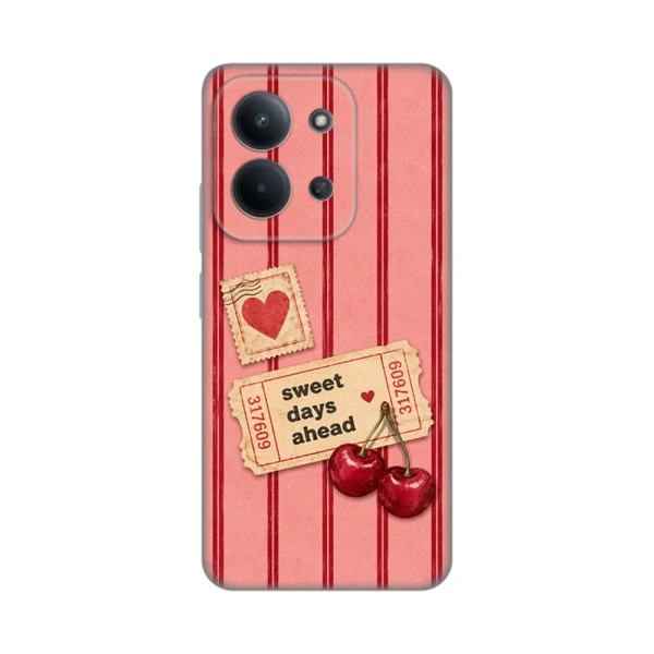 Torbica Silikonska Print Skin za Xiaomi Redmi 15C 4G Cherry Ticket