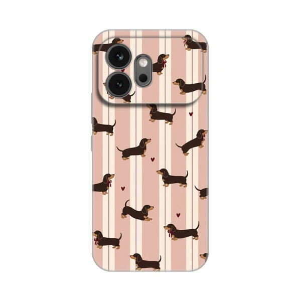 Torbica Silikonska Print Skin za Honor 600 Dachshunds Love