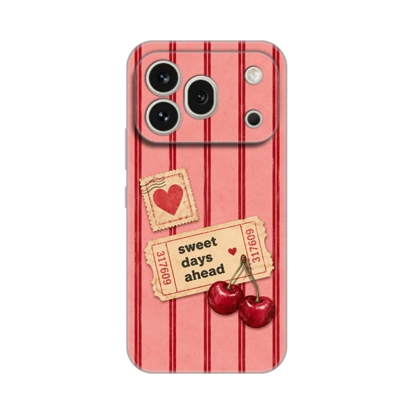 Torbica Silikonska Print Skin za Honor 600 Pro Cherry Ticket