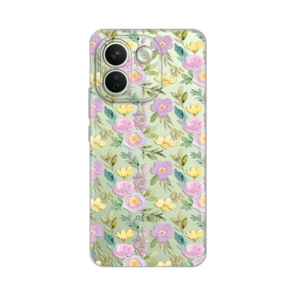 Torbica Silikonska Print Skin za Xiaomi Redmi Note 17 Pro Max 5G Soft Flowers