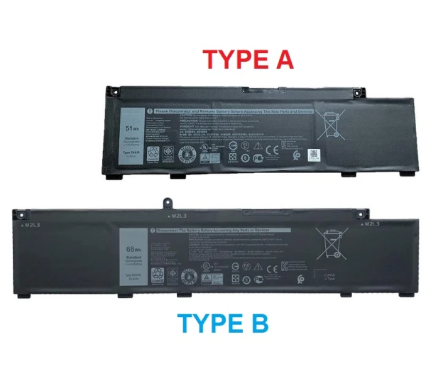 Baterija za Laptop Dell G3 15 3500 3590 G5 5500 5505 SE Series type B
