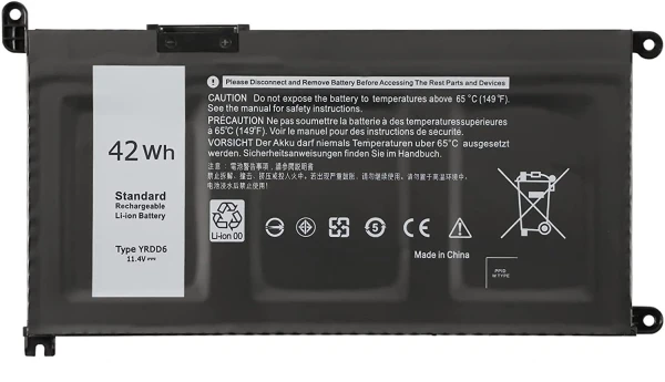 Baterija za Laptop Dell Inspiron 7586 5485 5491 5591 3  3584 3593 3793 5493 5585 Vostro 3491 5581 5490 5590 YRDD6