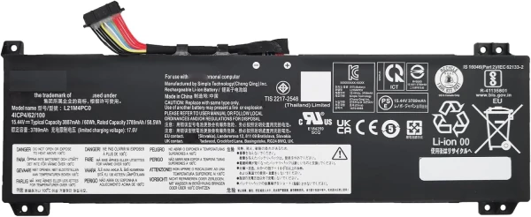 Baterija za laptop Lenovo Legion 5-15IAH7 5-15ARH7 5-15ARH7H / IdeaPad Gaming 3-15IAH7 3-15ARH7 Series