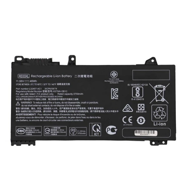 Baterija za Laptop HP ProBook 445 450 455 440 430 G6 RE03XL RF03XL