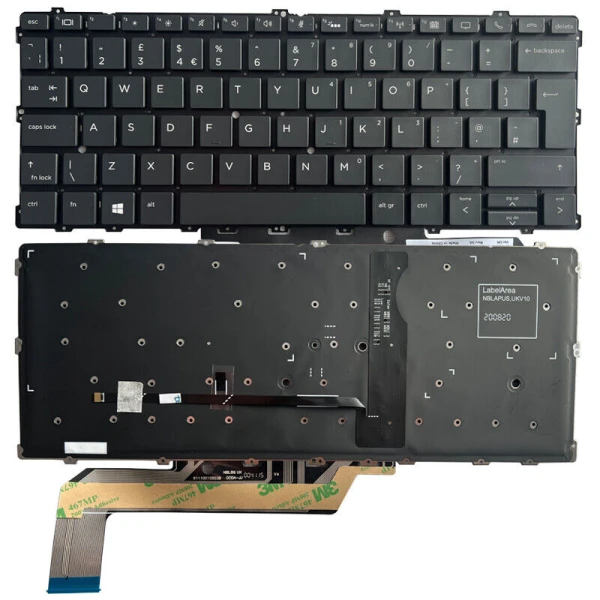 Tastatura za laptop EliteBook x360 1030 G2 1030 G3 1030 G4 & EliteBook 1020 G3 veliki enter backlight