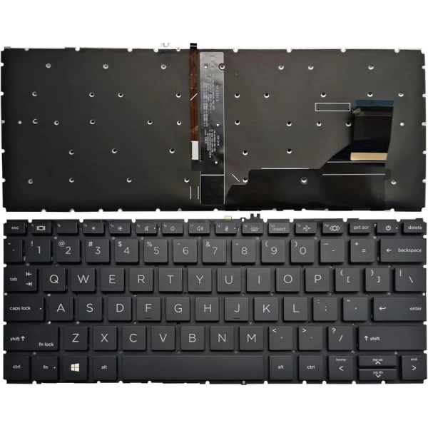 Tastatura za laptop HP EliteBook 830 G7 G8 735 G7 G8 835 G7 G8 mali enter backlight