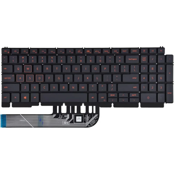 Tastatura za laptop Dell G15 5510 5511 5515 & G15 5530 5520 5521 5525 Series backlight red