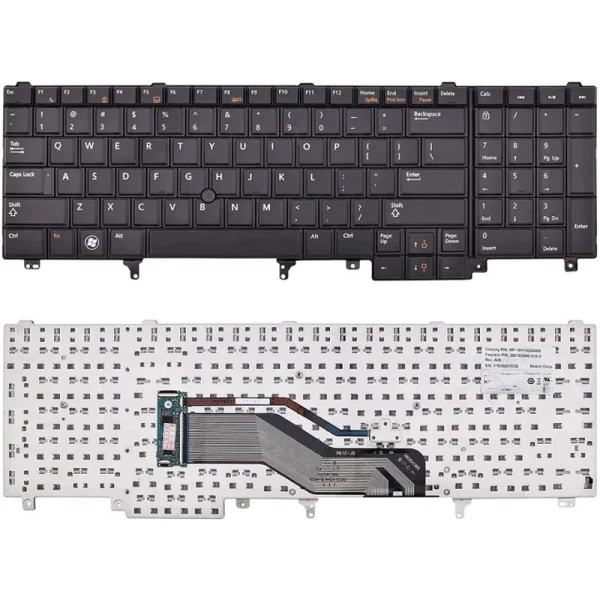 Tastatura za laptop Dell Latitude E5520 E5530 E6520 E6530 M6600 sa pozadinskim osvetljenjem