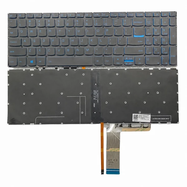 Tastature za laptop Lenovo IdeaPad L340-15IWL L340-17API sa pozadinskim osvetljenjem PLAVA SLOVA