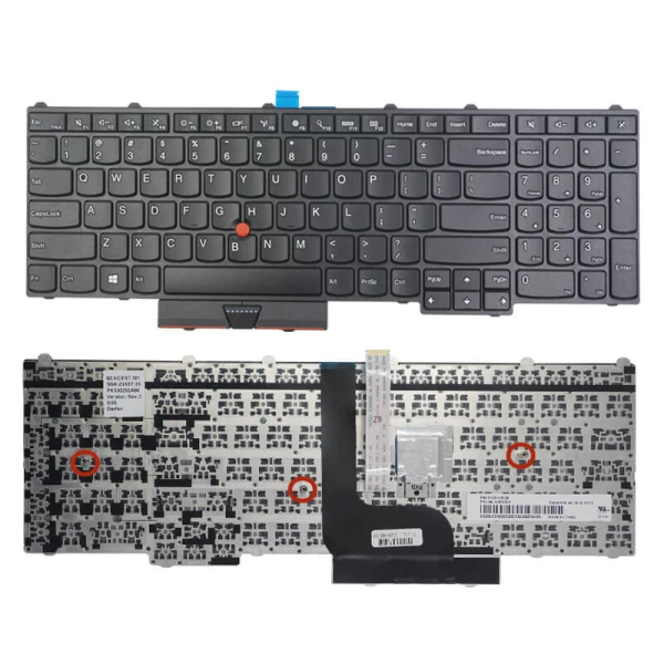 Tastatura za laptop Lenovo Thinkpad P50 P50S P51 P70