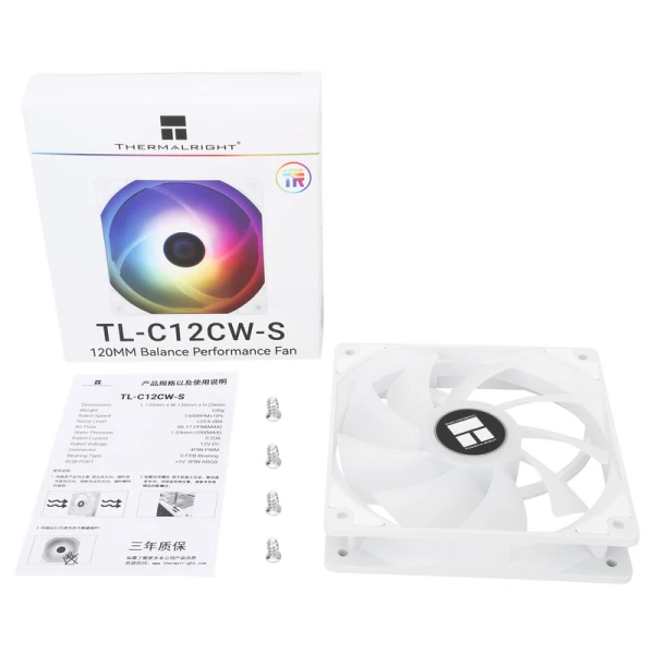 ThermalRight TL-C12CW-S white ARGB