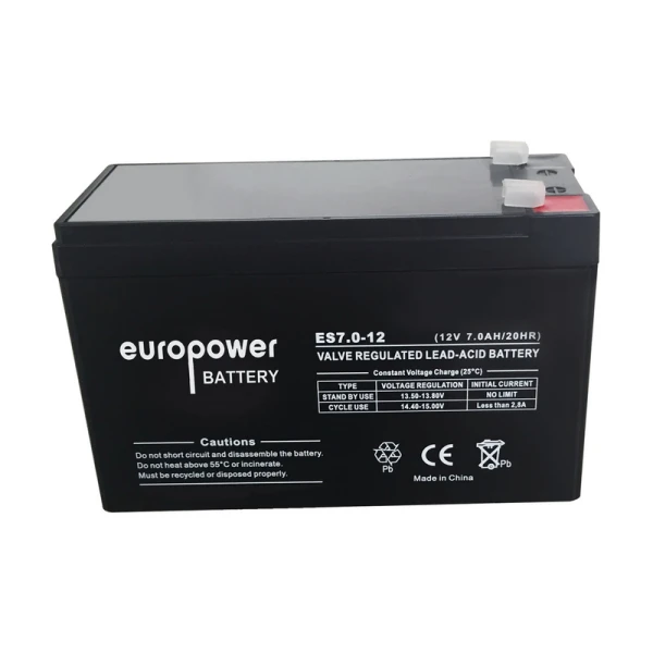 Baterija XRT EUROPOWER 12V 7Ah