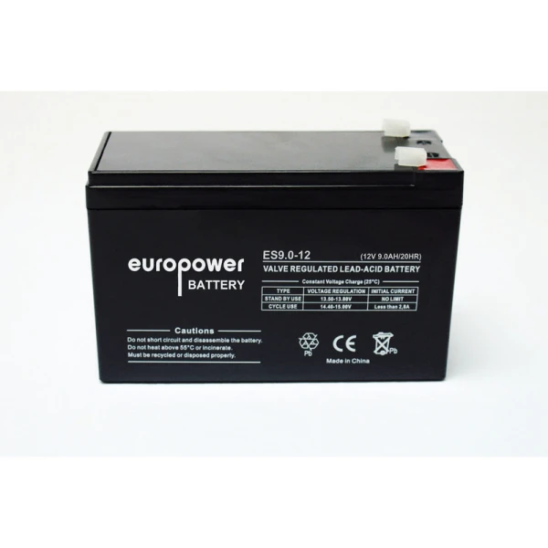 Baterija XRT EUROPOWER 12V 9Ah