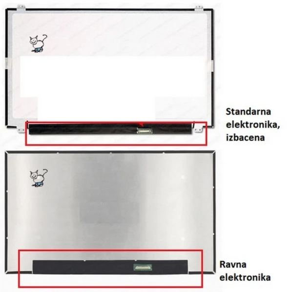 LED Ekran za laptop 14 SLIM 30 FHD IPS RAVAN DOLE KAČENJA