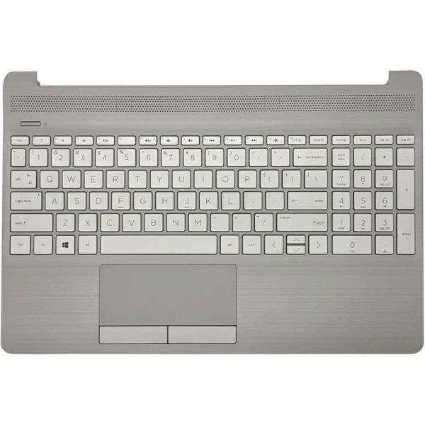 Palmrest (C Cover) sa tastaturom za laptop HP 250 255 256 G8 15S-DU 15-DW srebrni