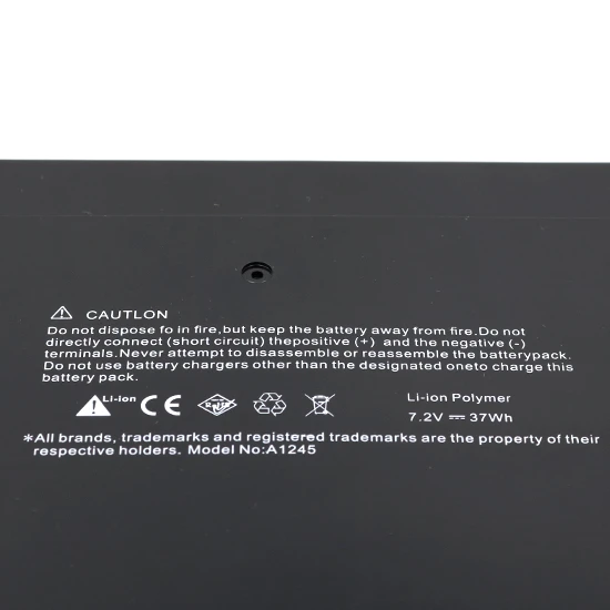 Baterija laptop apple a1245 7.2v 5200mah crna hq