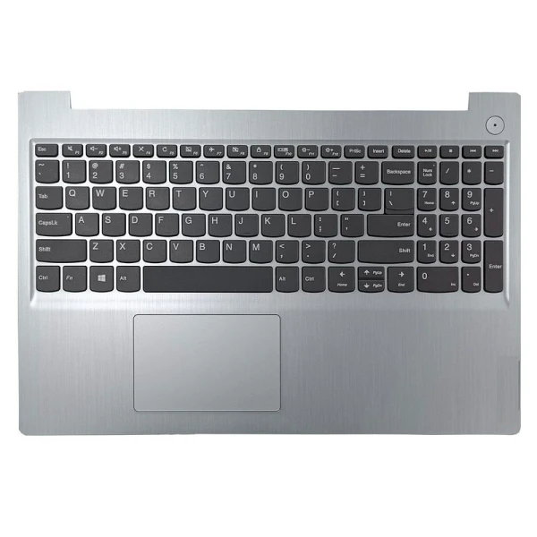 Palmrest (C Cover) sa tastaturom za laptop Lenovo Ideapad 3-15IIL05 silver