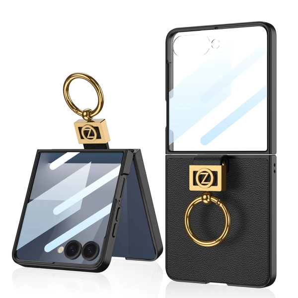 Futrola z-ring case za samsung f751b galaxy z flip 7 5g crna (gkk case)