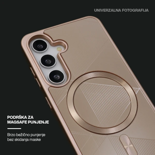 Futrola zen shield magsafe za samsung s921b galaxy s24 5g ljubicasta