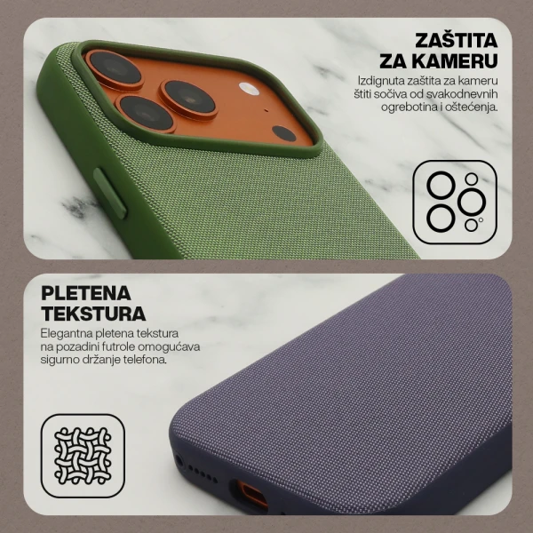 Futrola woven magsafe za samsung s941b galaxy s26 ultra 5g plava