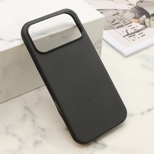 Futrola woven magsafe za iphone 17 pro max (6.9) crna