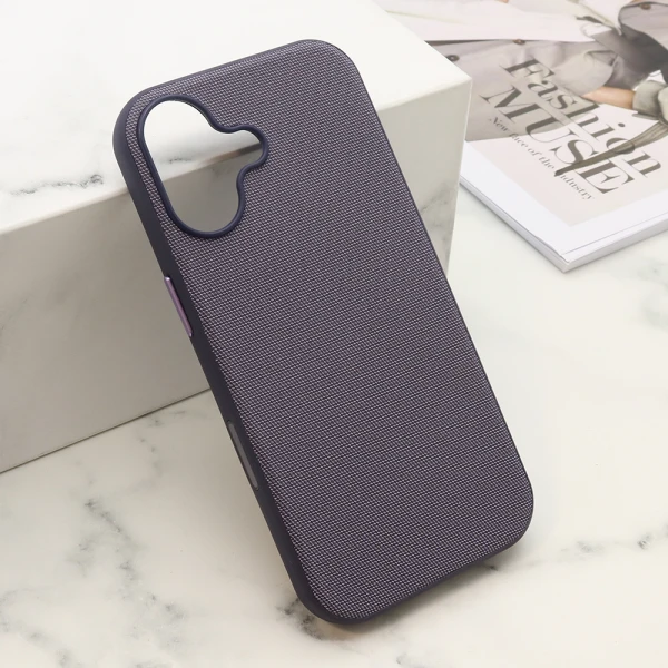 Futrola woven magsafe za iphone 17 (6.3) ljubicasta