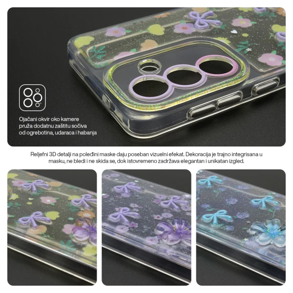 Futrola whisper za xiaomi redmi note 15 5g roze