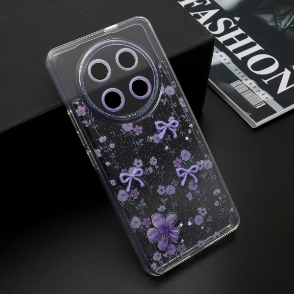 Futrola whisper za honor x9c/magic 7 lite ljubicasta