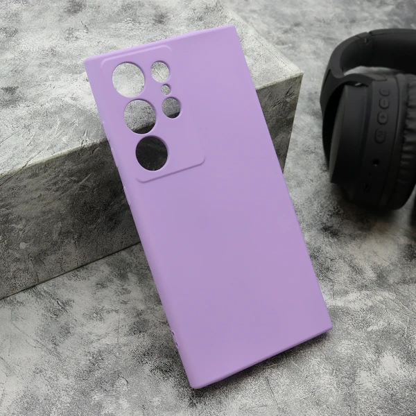 Futrola velvet touch za samsung s928b galaxy s24 ultra 5g ljubicasta
